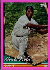 2024 Topps Archives Pink Foilboard #276 Monte Irvin New York Giants