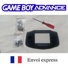 Coque GAME BOY ADVANCE Noir Black NEUF NEW + tournevis - étui shell case GBA