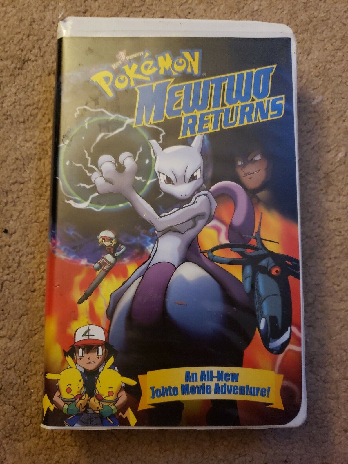 Mewtwo returns screening copy, anyone have any info on this? found at a  thrift store. : r/VHS