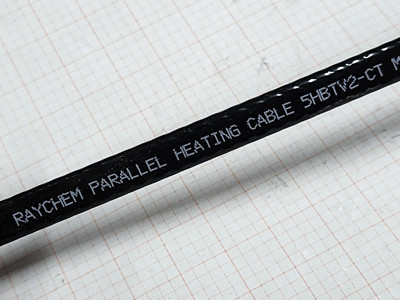 nVent Raychem 5HBTV2-CT HBTV CID1 Self-Regulating Heating Cable 5 W/ft 277V /1ft