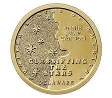 2019 Delaware Classifying the Stars American Innovation Dollar Coin Single Coin