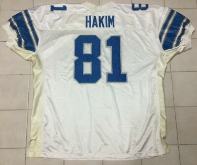Detroit Lions Az-Zahir Hakim #81 Football-NFL Reebok Jersey Size56