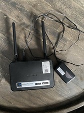 NICE GLOSSY BLACK NETGEAR AC750 SIMULTANEOUS DUAL BAND WiFi ROUTER R6020 4 PORT
