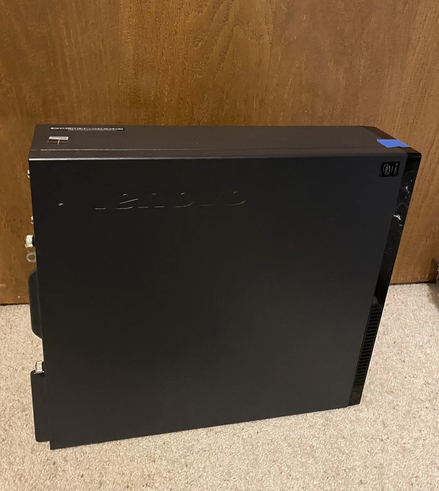 Refurbished Lenovo ThinkCentre E73 Tower 500GB, Intel i3 4130, 3.4GHz 4GB PC Des - Image 2 of 4