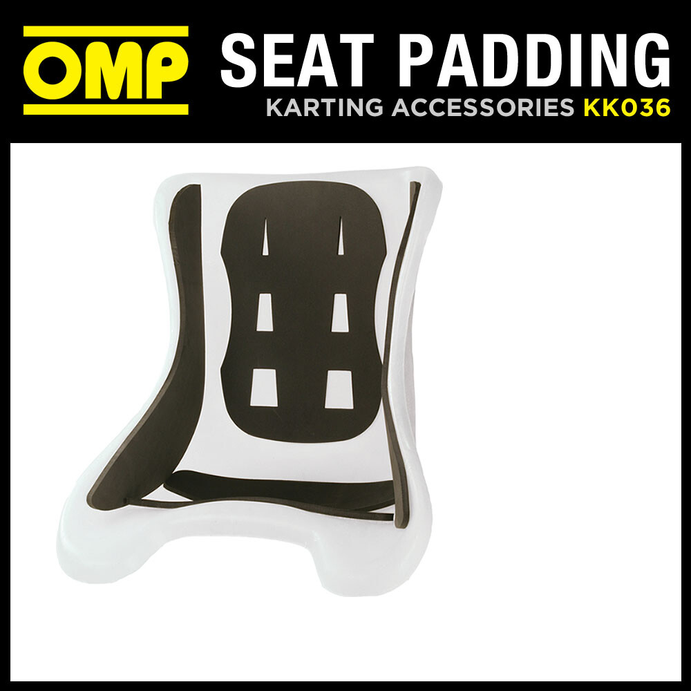 OMP Kart Seat 5 Piece 8mm Foam Padding Kit Pre-Cut Pads for Plastic Kart Seat - Image 5