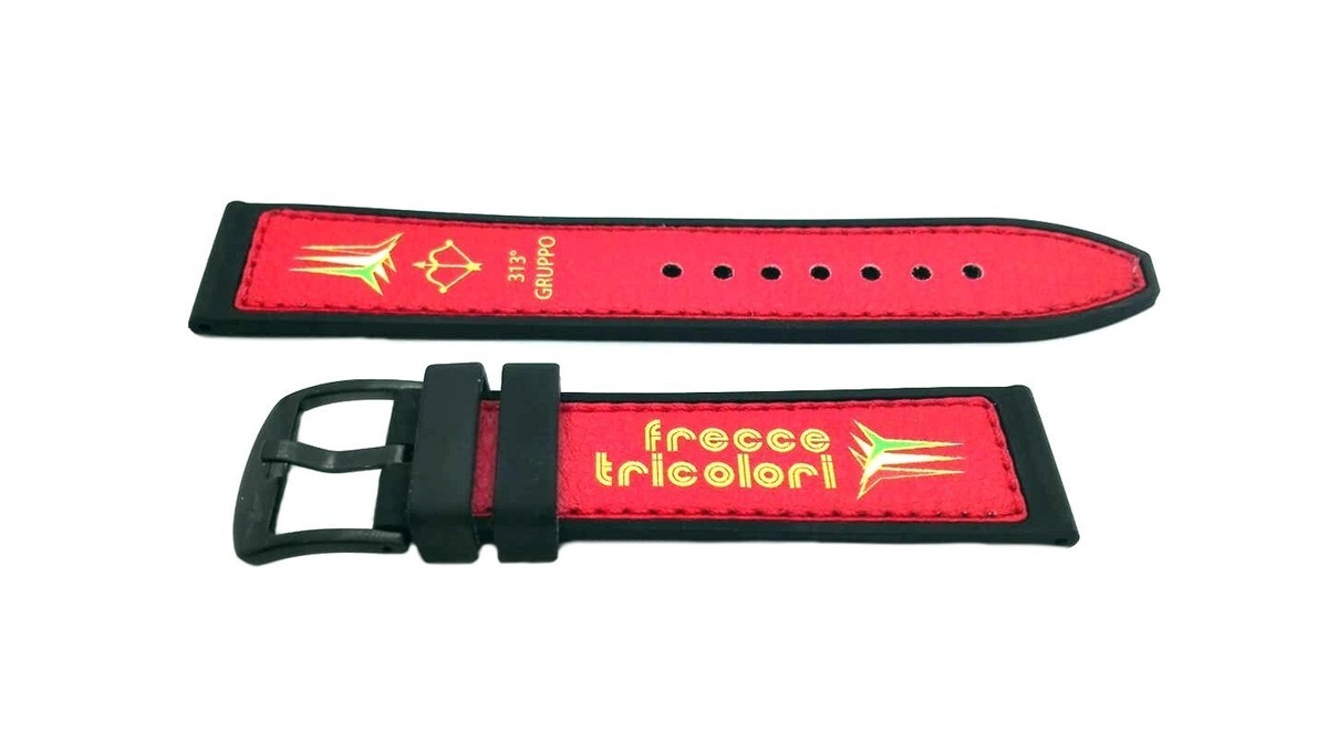 FRECCE TRICOLORI 313 GRUPPO PAN 55° YEAR Cinturino Special Edition RED  2018