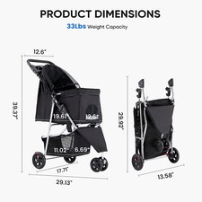 Las mejores ofertas en Talla L coches para perros | eBay