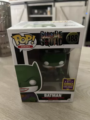 Funko Pop "Batman" Joker #188 Exclusive 2017 Summer Convention Suicide Squad