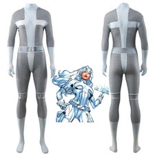 The Spectacular Spider-Man Silver Sable Costume Cosplay Bodysuit