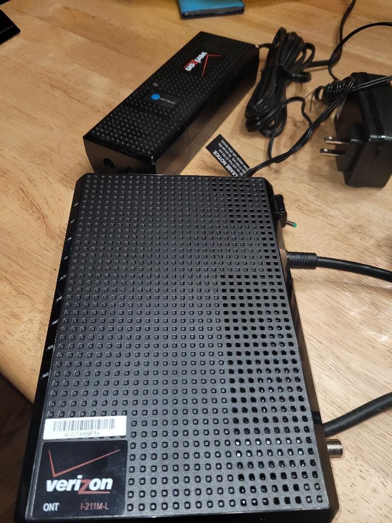Verizon FIOS Optical Network Terminal ONT I211ML BLACK eBay