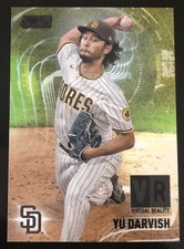 2021 Stadium Club YU DARVISH Virtual Reality Black SP #d 80/99! PADRES