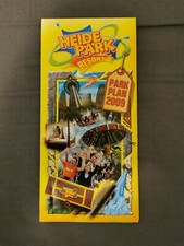 Heide Park Resort Theme Park Map 2009
