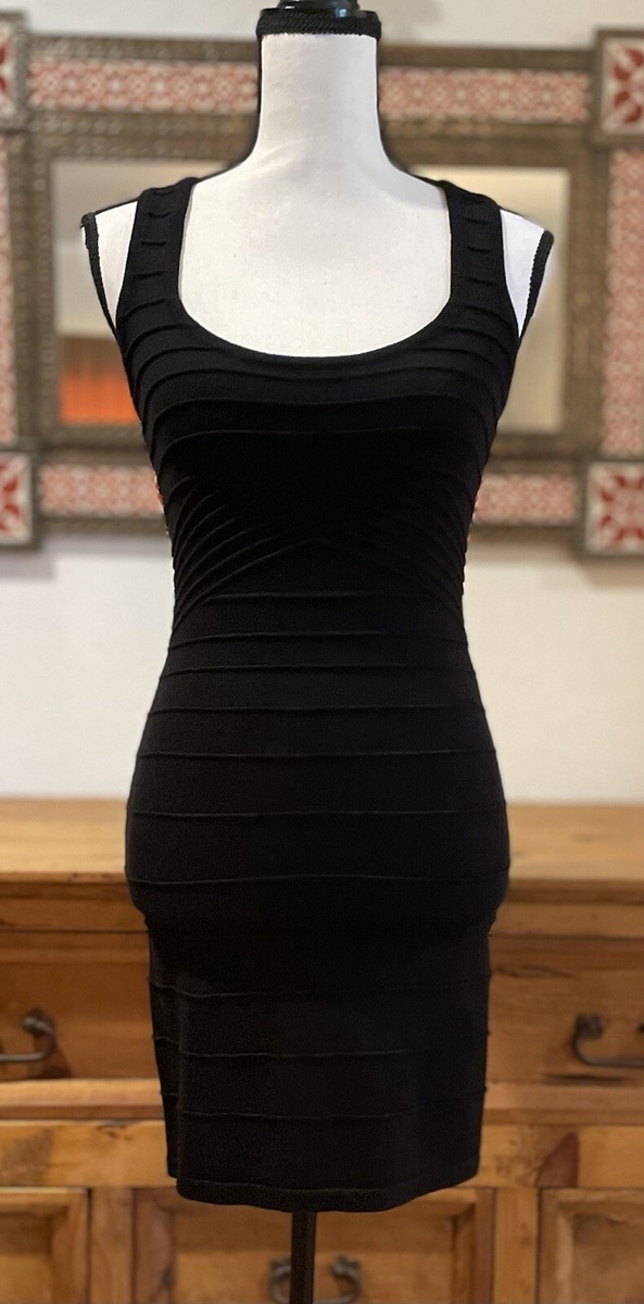 Vintage Forever 21 Black Bodycon Racerback Bandage Mini Dress New w/tags Sz S Vintage Forever 21 Black Bodycon Racerback Bandage Mini Dress New w/tags Sz S