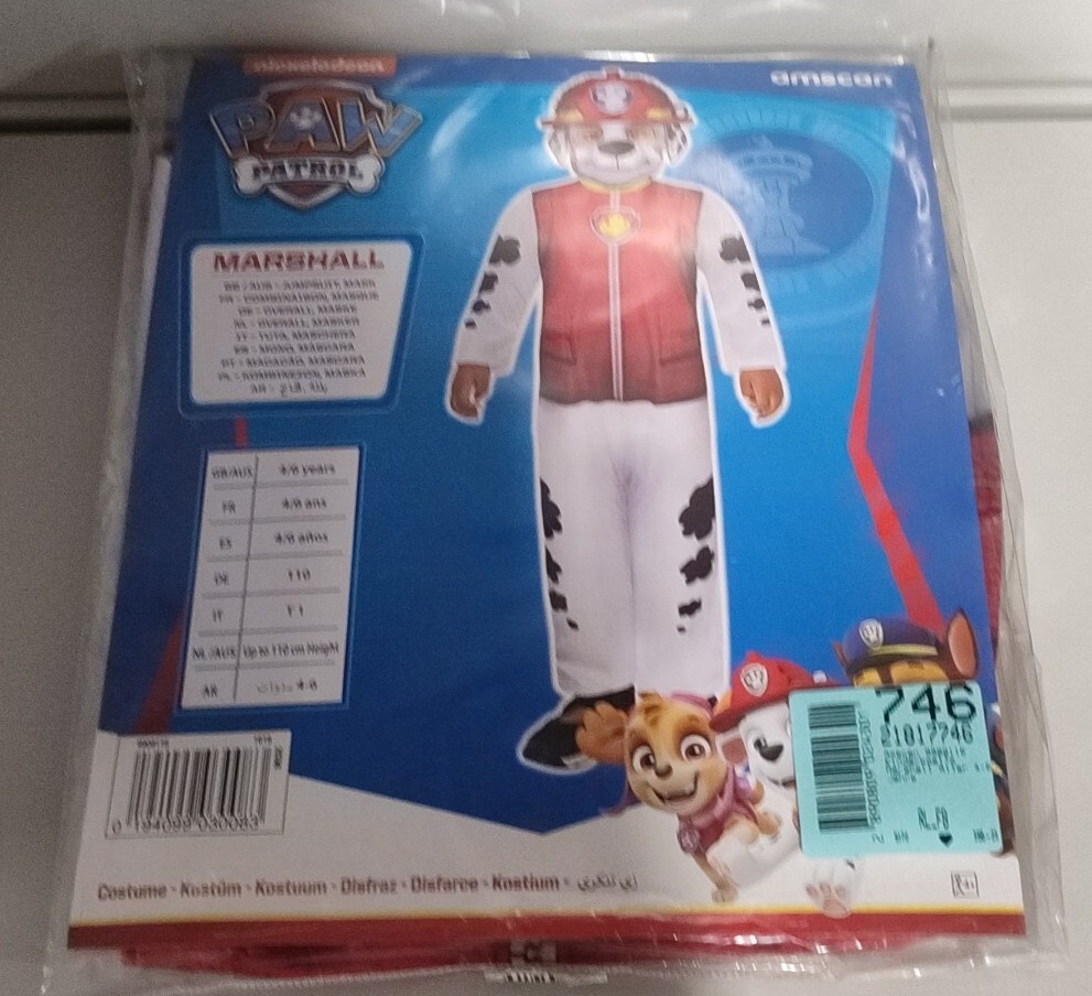Disguise Paw Patrol Skye Kostüm Für Kleinkinder – Deluxe Edition, Mit Overall, Schwanz & Kopfschmuck