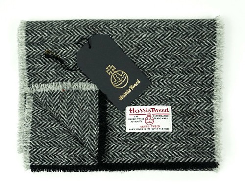 Bufanda con flecos Harris tweed lana pura de lujo para hombre/mujer 60" 150 cm de largo. VARIOS - Imagen 15 de 19