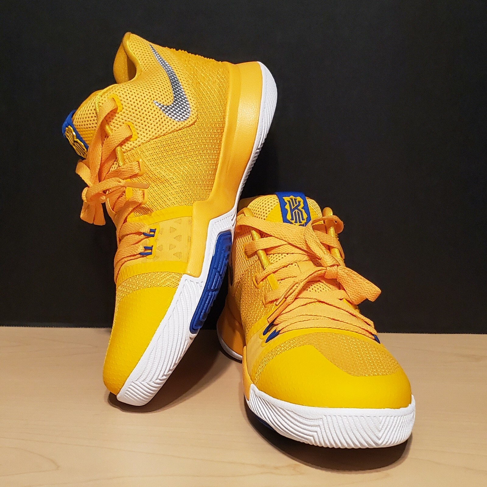 kyrie 3 mac and cheese mens