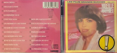 Mireille Mathieu Vol 1 CD IMPORT FRANCE Carrere 20 Songs FAST SHIPPING FROM USA