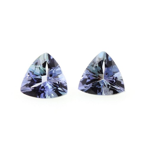 Tanzanite Bleue 0.96 Carats VVS - Ovale, Tanzanie, Chauffée, Avec Certificat