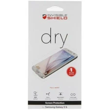 New ZAGG Invisible Shield Dry Screen Protector For Samsung Galaxy S6 Full Body