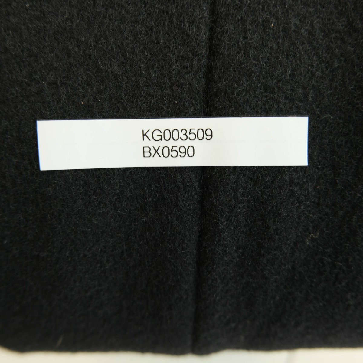 PATRIZIA PEPE FIRENZE Black Wool Overcoat Jacket Coat Size