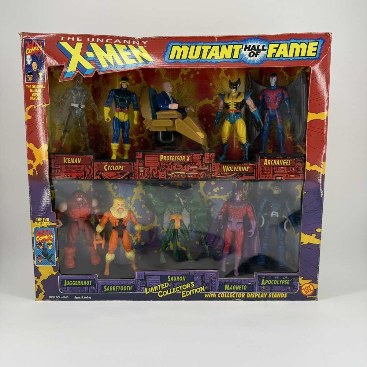 Mutant Hall Of Fame 1993 ToyBiz The Uncanny X-Men 10 Figure Set | eBay