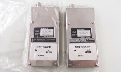 2 Maxon SM-5030SC Data Link Radio Receivers New in Open Box