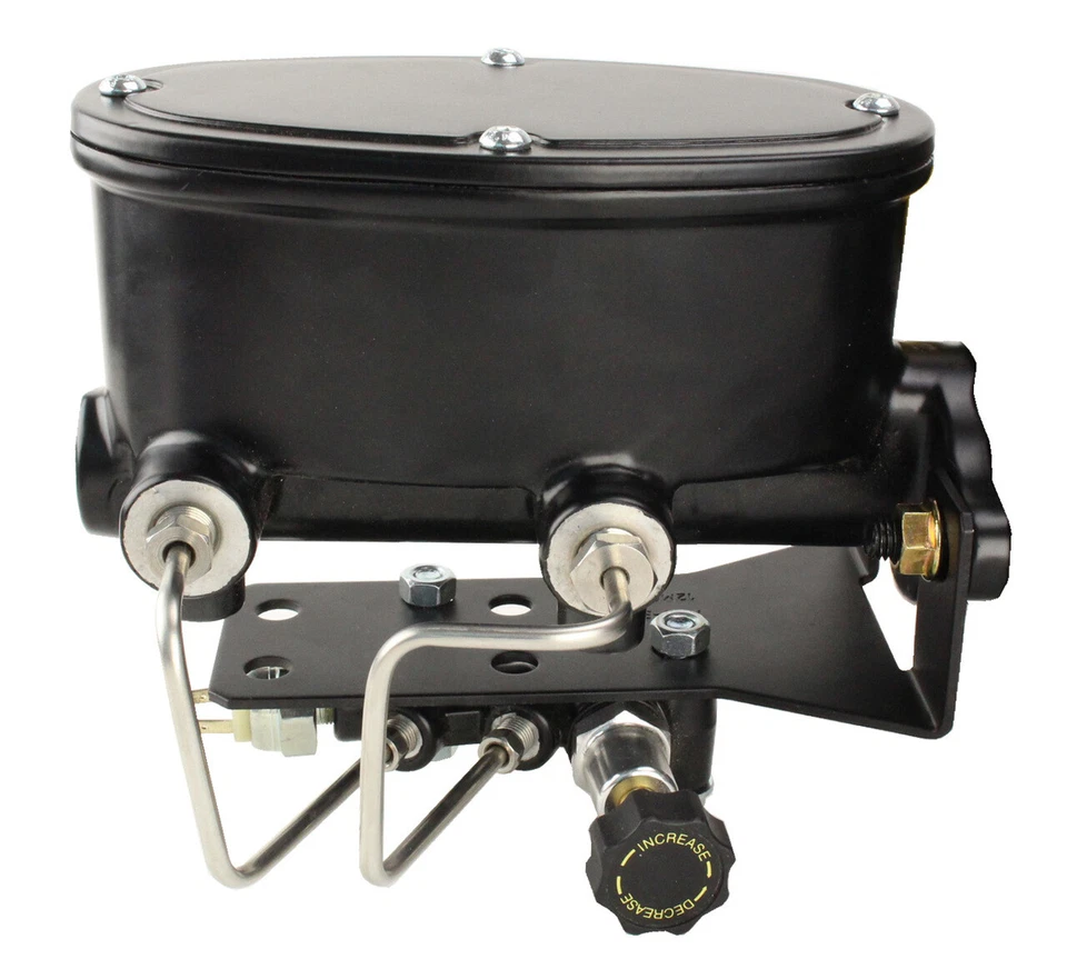 1973-87 Chevy C10 9" Dual Black Out Power Brake Booster Kit de Conversão, - Imagem 2 de 4