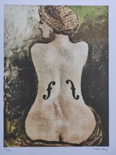 Firmato Man Ray - Le Violon d'Ingres - certificato