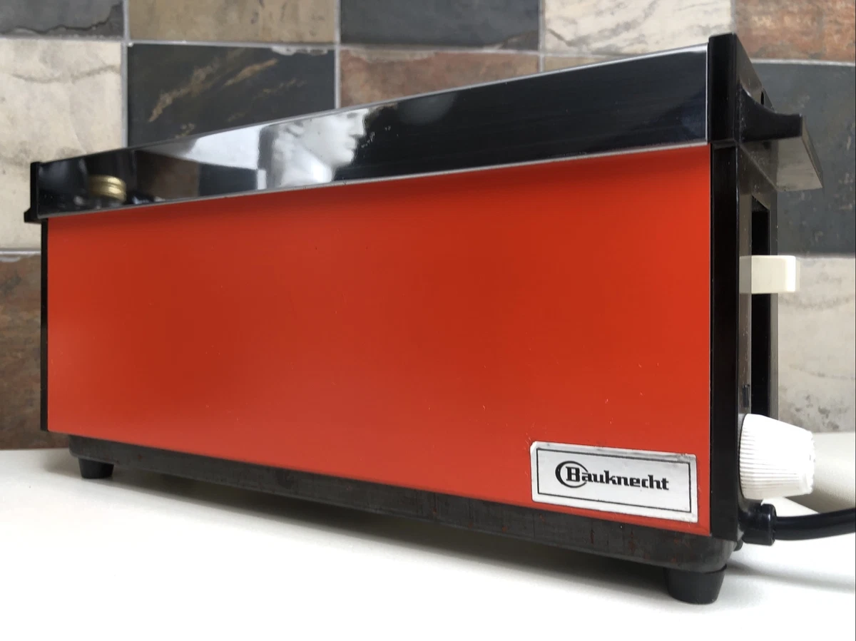 BAUKNECHT 1970's Retro Vintage ORANGE TA22 700W Toaster