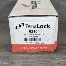 Dynalock Exit Push Button SS Red SPDT Switch 6210 Dynalock 6210 0609010603715