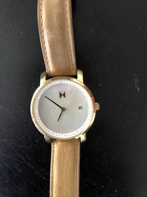 MVMT Damenuhr beige Perlmutt