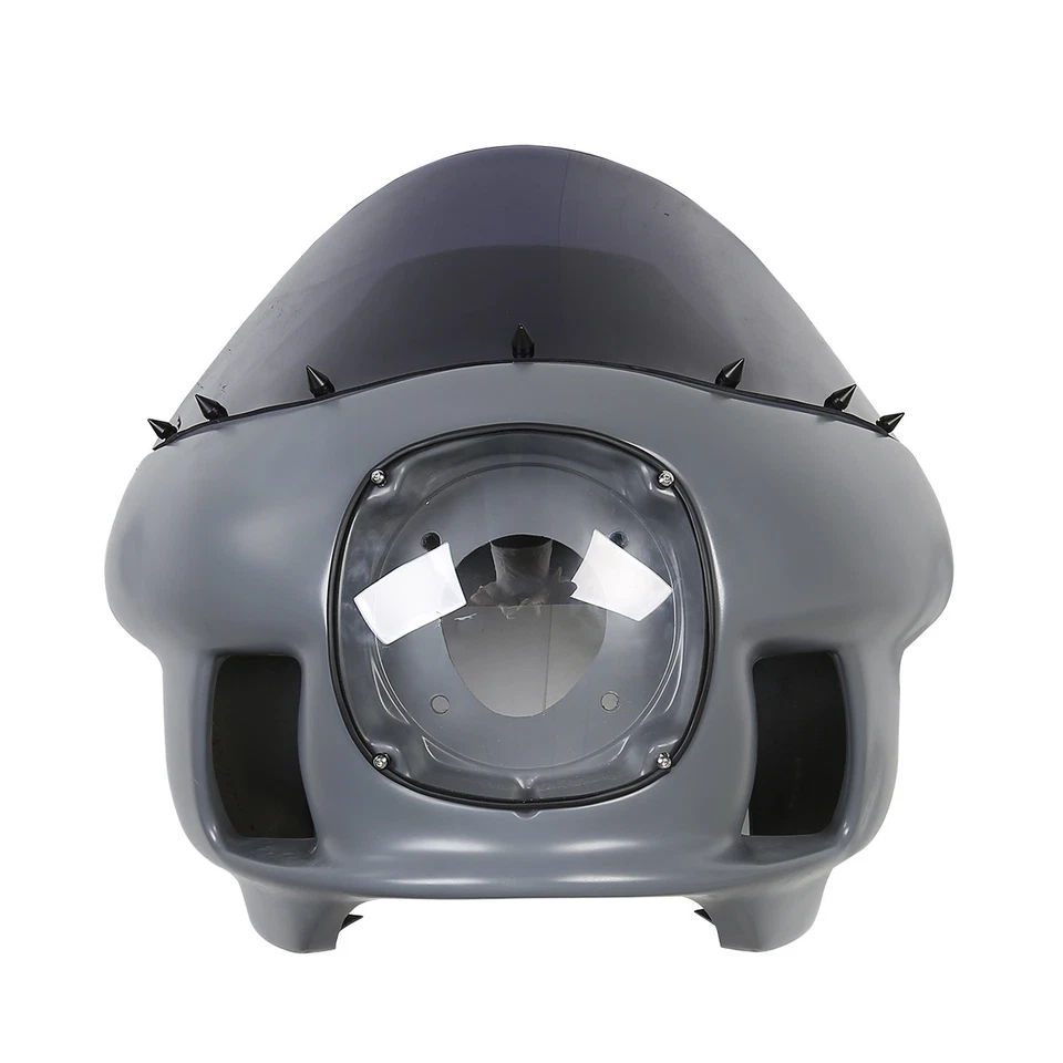 Montaje de capó de carenado superior de faros de 7" apto para Harley Dyna Wide Glide FXDWG 06-17 Foto 2 de 4