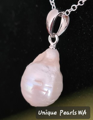 BEAUTIFUL KESHI BAROQUE PEARL Necklace #KPN71 GENUINE