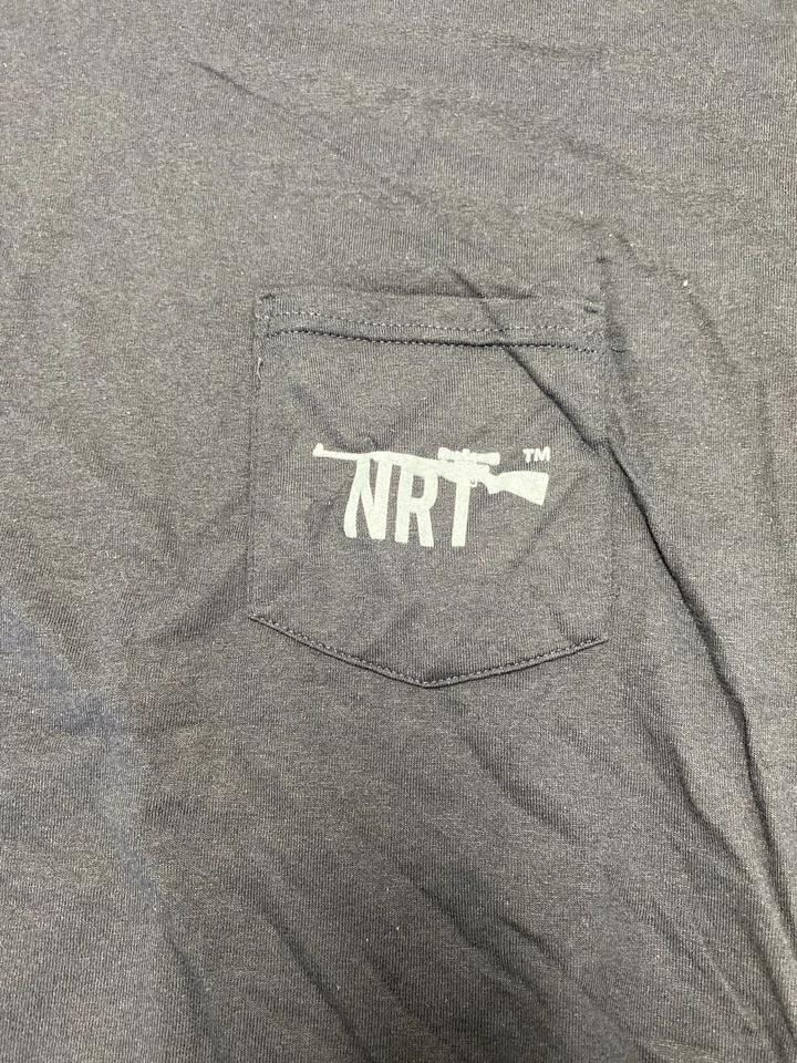 Camiseta de tiro de manga corta para hombre azul marino talla grande Foto 2 de 3