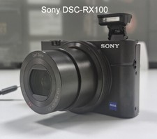 90 NEW Sony Cyber-shot Black DSC-RX100 20.2 MP Digital SLR Camera Built in Flash