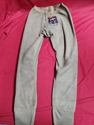 Polartec Insulated Base Layer Underwear Drawers Cold Mid Weight SMALL LONG