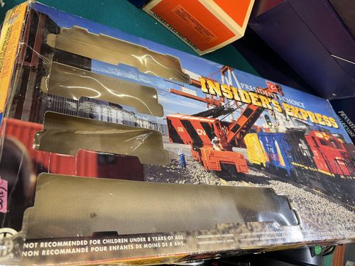 INSIDERS EXPRESS TRAIN SET SD-35 FREIGHT SET TRACK & POWER PACK BY IHC ...