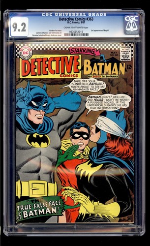 Detective Comics #363 1967 CGC 9.2 NM- C/OW High Definition Scans**