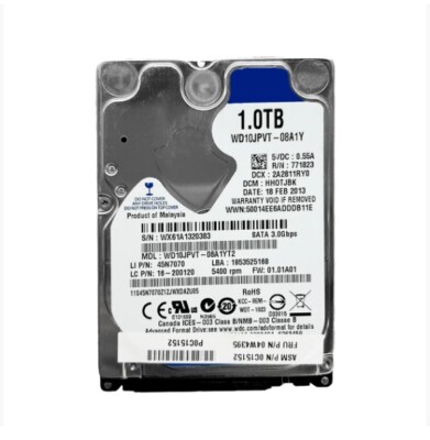 SuitableFor 1TB mechanical hard drive2.5-inch notebook hard drive SATA interface