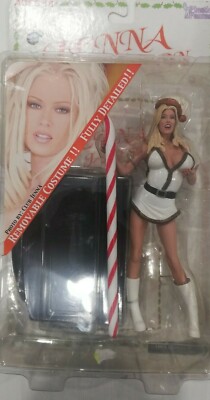 Jenna Jameson Sexy Santa White & Gold Adult Superstars Actionfigur RAR 2003!