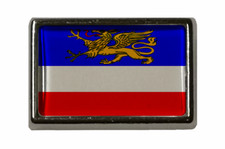 Pin Rostock Flaggenpin Anstecker Anstecknadel Fahne Flagge