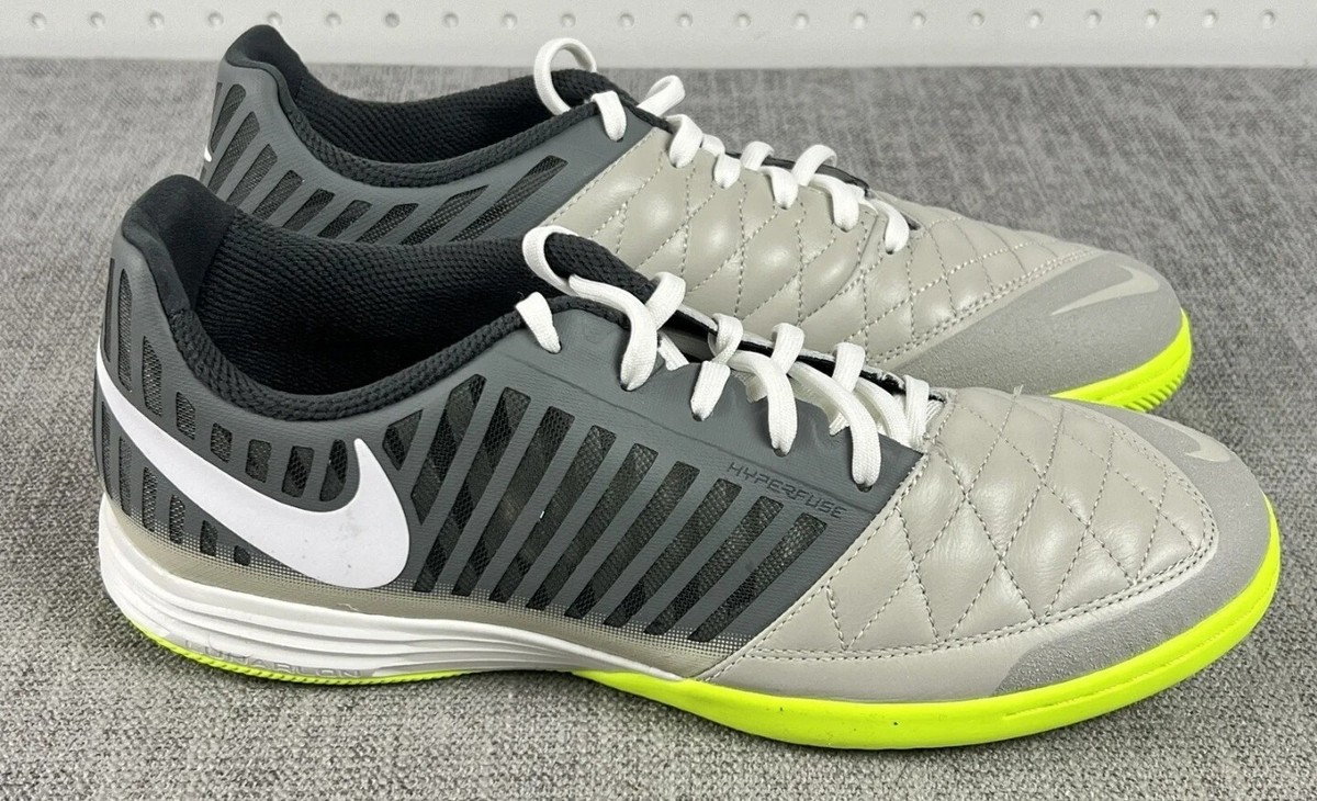 Nike Lunar Gato II 2 Turf Grey 580456-010 Soccer Indoor Mens Size
