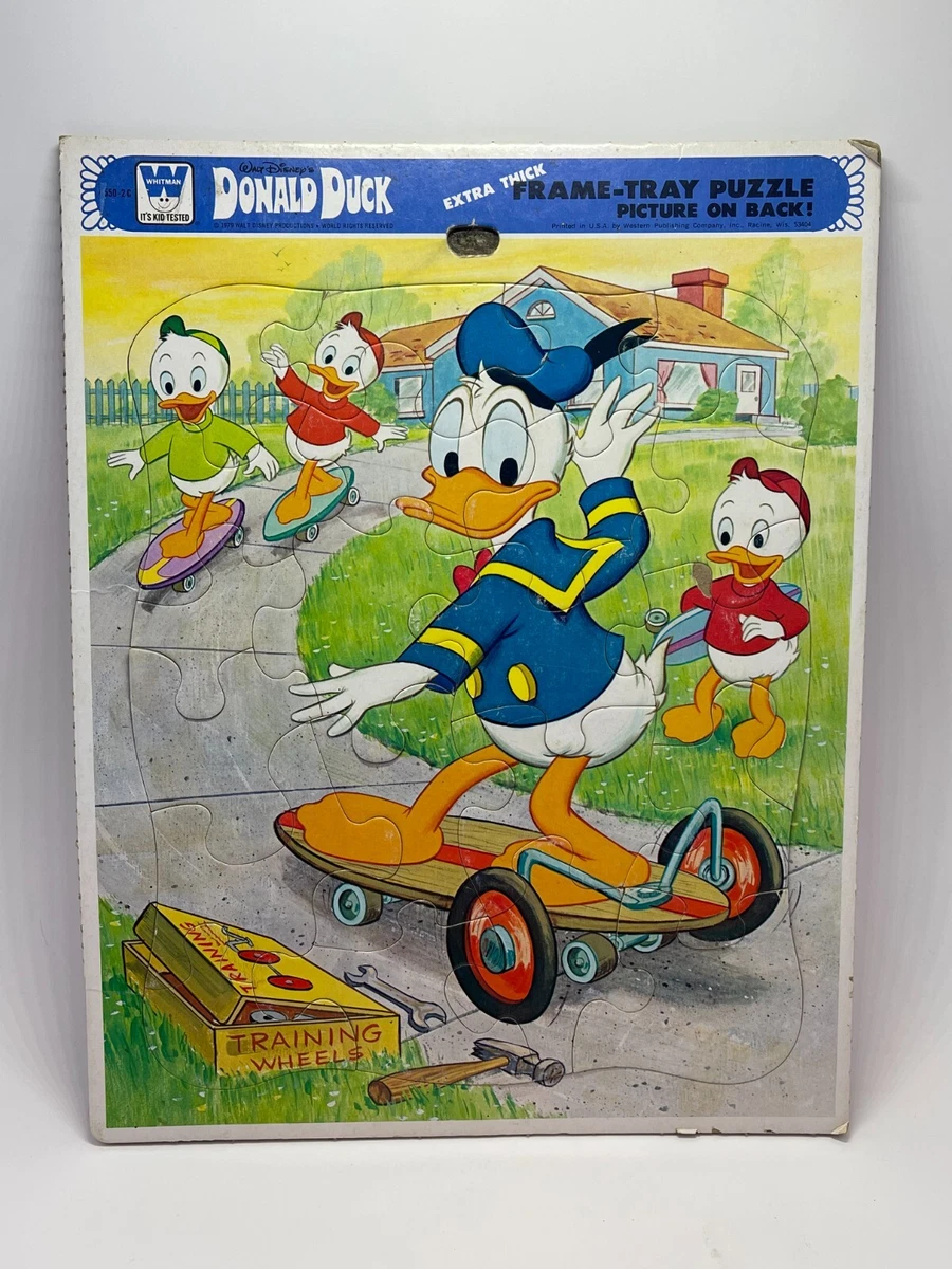 Donald Duck Puzzle In Vintage Jigsaw Puzzles for sale | eBay