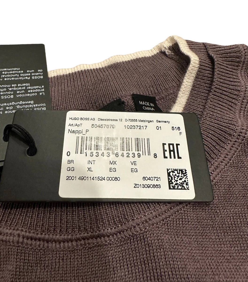 Hugo boss sweater mens sale cheap