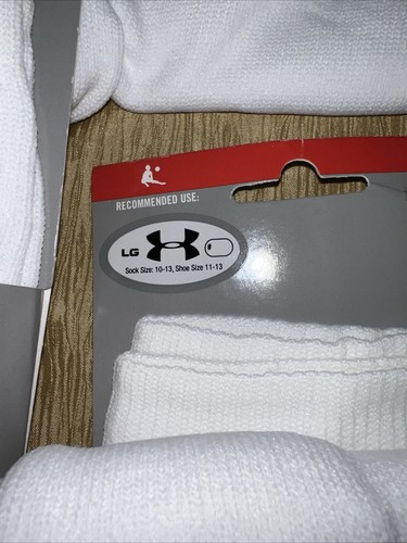 6 Paar Under Armour Damen-Volleyballsocken LG 10-13 WÄRMEABLEITEND - Bild 4 von 8