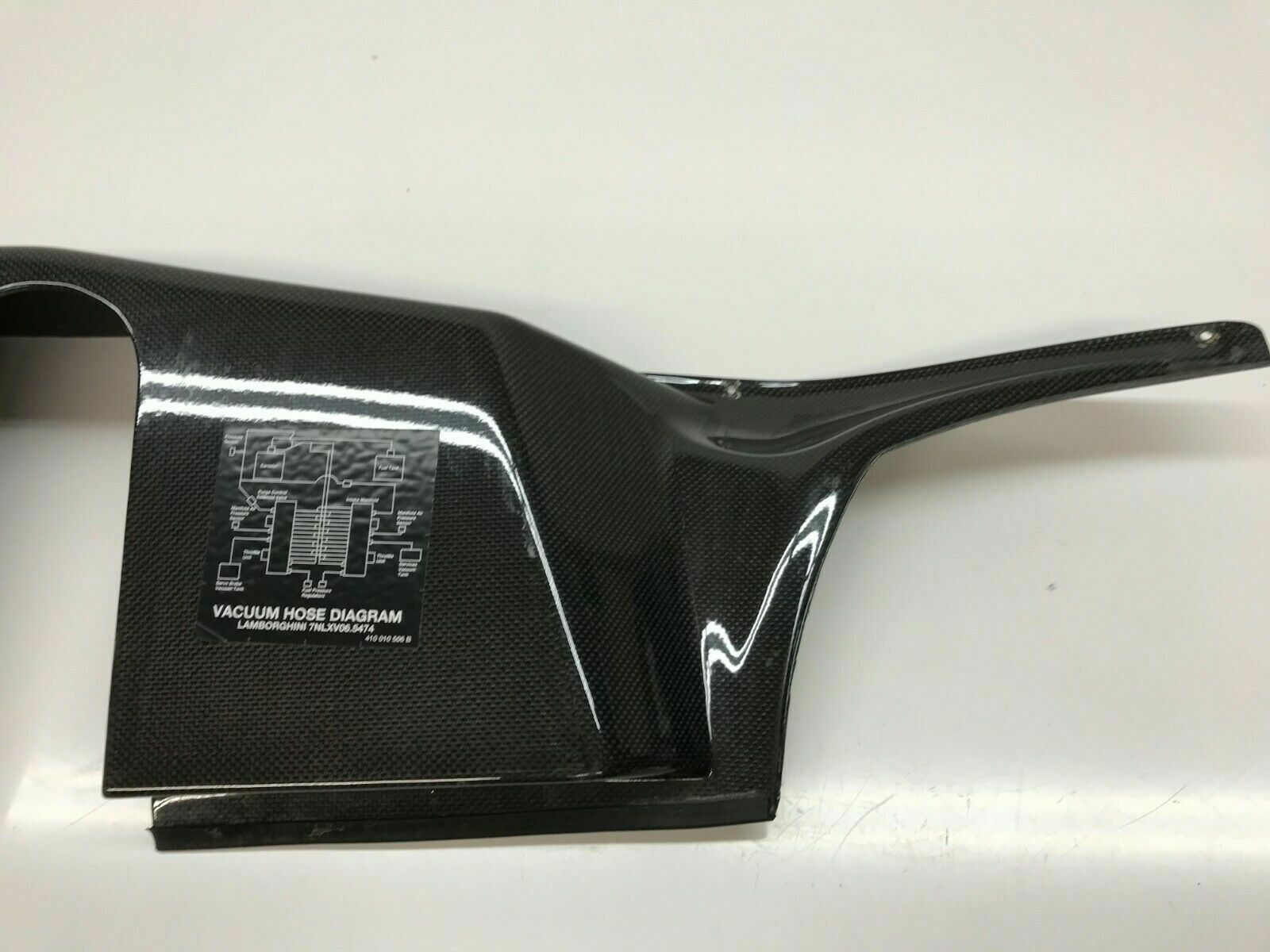 LAMBORGHINI MURCIELAGO LP640 RIGHT RH CARBON FIBER ENGINE PANEL OEM 418103729B