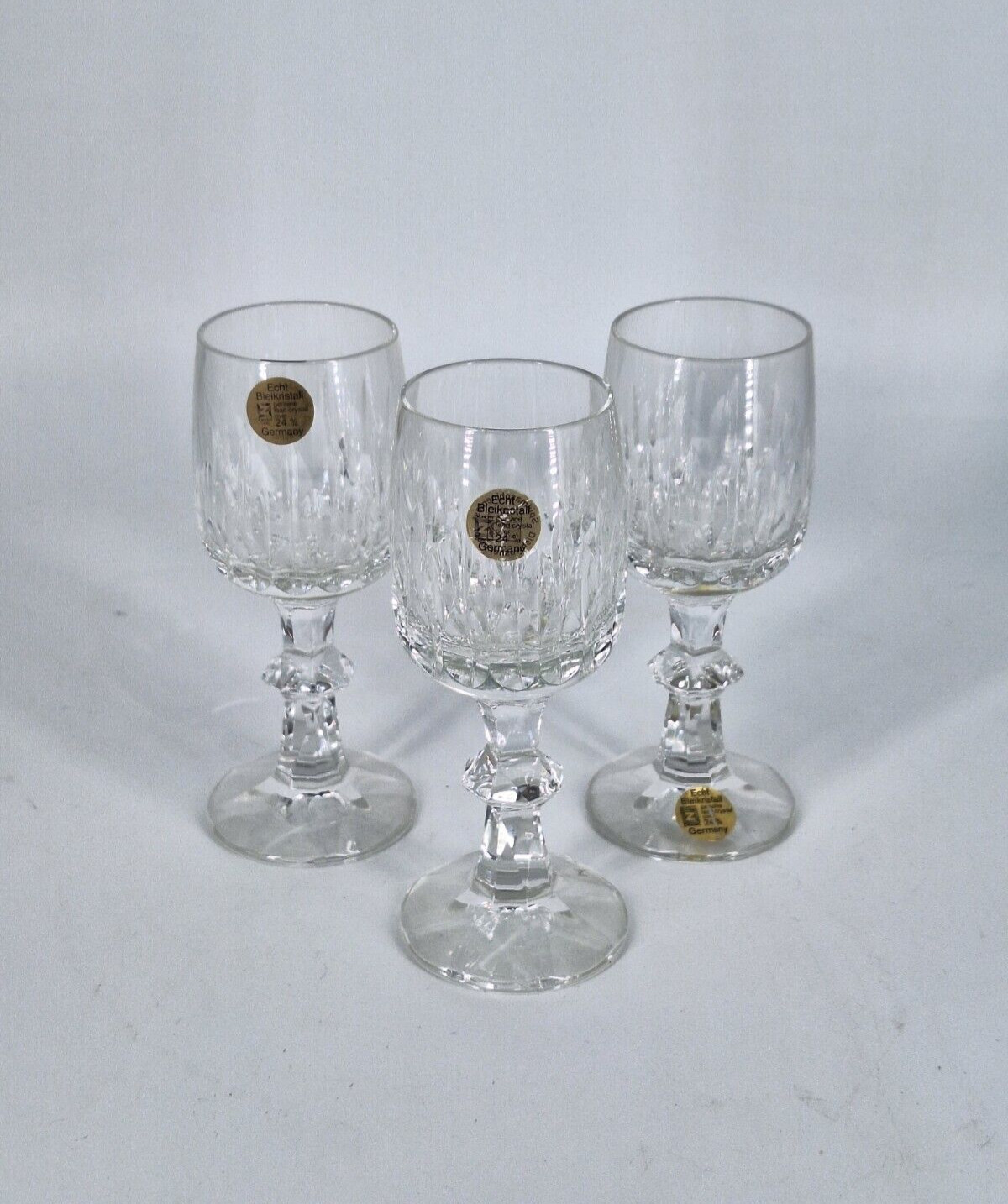 3x Schott Zwiesel Tango Schnapsgläser Stamper Bleikristall 4cl 12cm neuwertig