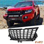 <!--F#f_0-->Gloss Black Bumper Bar Grille Grill Mesh for Holden Colorado RG UTE 2016-2020<!--F/-->