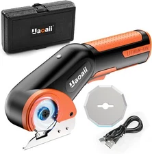 Electric Cardboard Box Rotary Cutter Cordless Scissors ,Cardboard Thinner 1/4 in