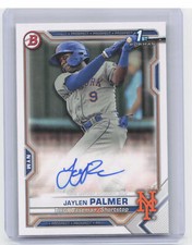 2021 Bowman #PAPR-JP Jaylen Palmer Prospect Autographs